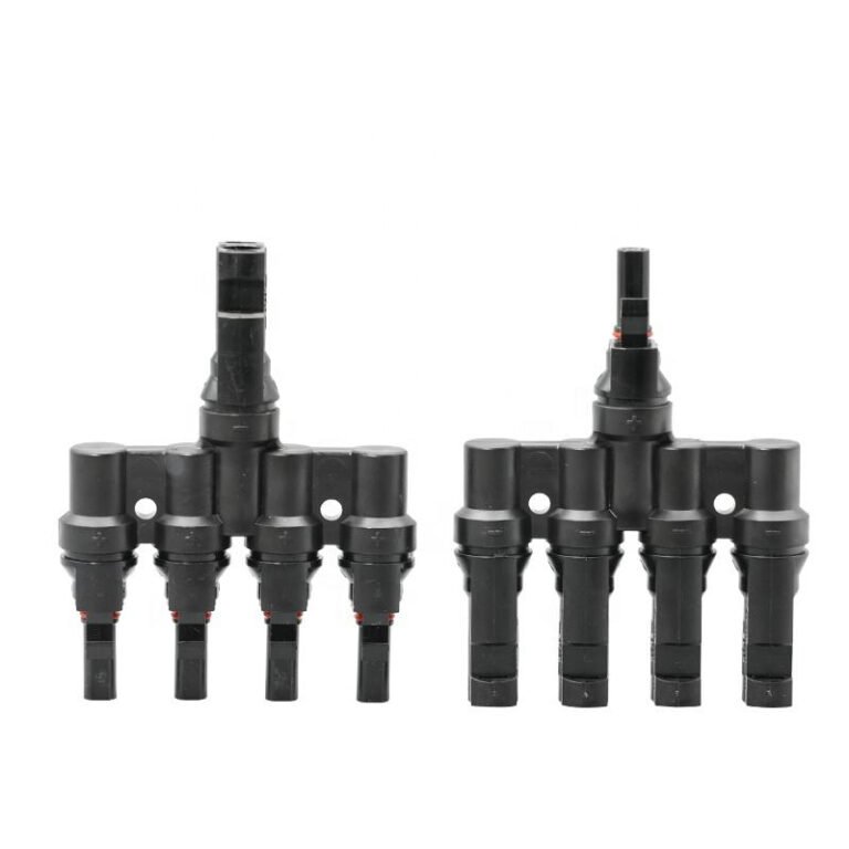 T5 Solar Connector 1 To 4 T Type Solar Panel Cable Branch Connector